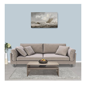Dikdörtgen Orta Sehpa - Açık Ceviz (tori) 110x42x65 Cm (gxyxd)