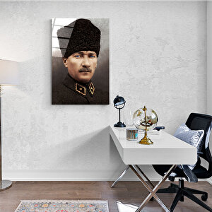 Atatürk Cam Tablo 50x70 22DG