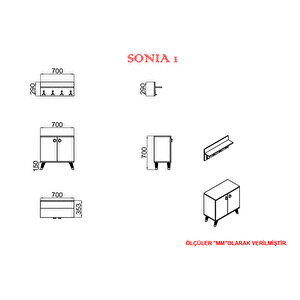 Kalender Dekor Sonia-1-4-4 Sn4 Portmanto