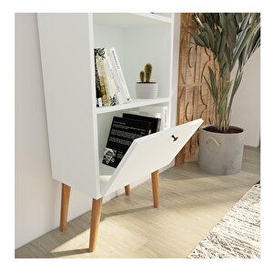 Janus Kitaplık Beyaz W5010