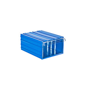 Plastik Çekmeceli Kutu Mavi 451M