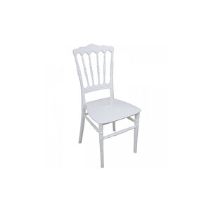 Silver Sandalye Napolyon-4 Adet Beyaz