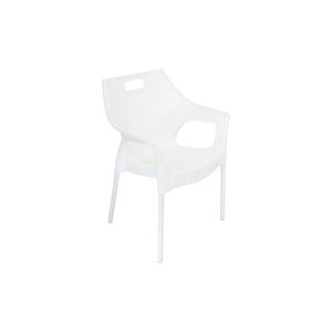 Star Rattan Koltuk-6 Adet Beyaz