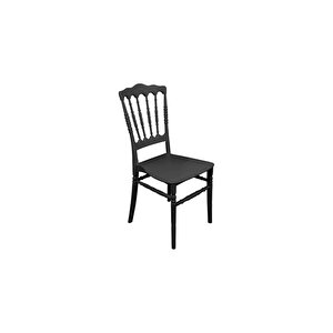 Silver Sandalye Napolyon-2 Adet Siyah
