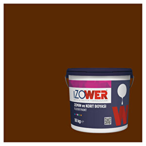 Zemin Boyası 18 Kg  Kahve 40