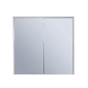 Dicle Aynalı Üst Dolap Beyaz 65 Cm