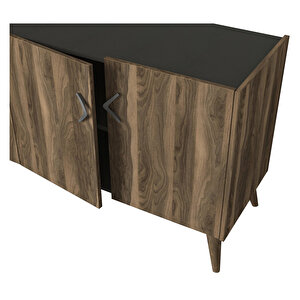 Wood Konsol Ceviz-antrasit