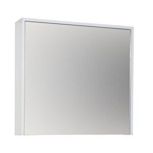 Dicle Aynalı Üst Dolap Beyaz 55x75x15 Cm