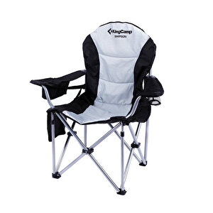 Kingcamp Deluxe Sandalye Siyah-Gri