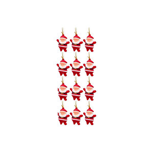 4'lü Noel Baba 6,5 cm