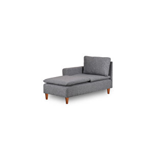 Lungo Modüler Daybed - Keten Gri