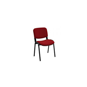 Form Sandalye 2 Adet Set Bordo - Deri