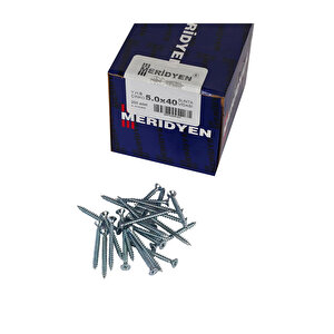 Meridyen Sunta Vidası 200 Adet 5x40 mm