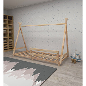 Panda Ahşap Montessori Karyola