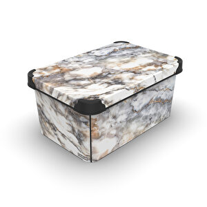 Qutu Style Box Marble Kutu 10 litre
