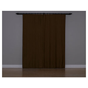 Blackout Kahve Bej (pilesiz) 200x260 cm