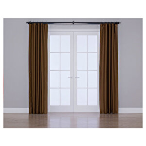 Blackout Kahve Bej (pilesiz) 250x260 cm
