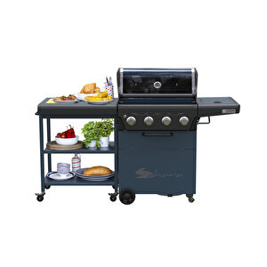 Barbekü Sahara X475 - Gri