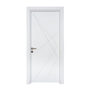 Zümrüt-2 Pvc Takım Panel Kapı 76x205cm 18/21 Beyaz