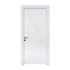 Zümrüt-2 Pvc Takım Panel Kapı 76x205cm 14/17 Beyaz