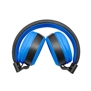 Bood Stereo Kablolu Kulaklık HXB-50 Mavi