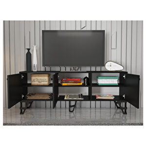 Bello 160cm Tv-siyah/siyah