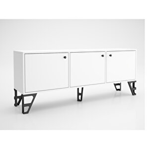 Bello 160cm Tv-beyaz/siyah