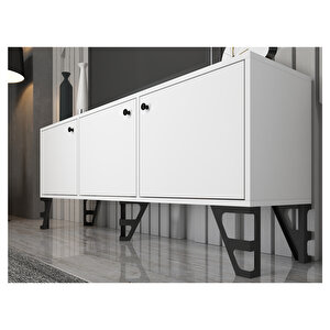 Bello 160cm Tv-beyaz/siyah