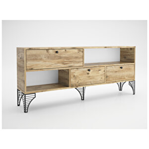 Katre 150cm Tv-atlantik Çam/siyah