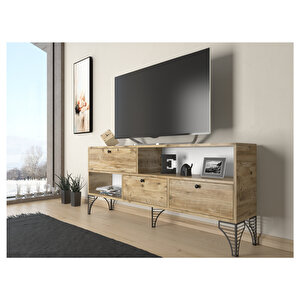 Katre 150cm Tv-atlantik Çam/siyah