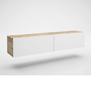 Toprak 150cm Tv-atlantik Çam-beyaz/siyah