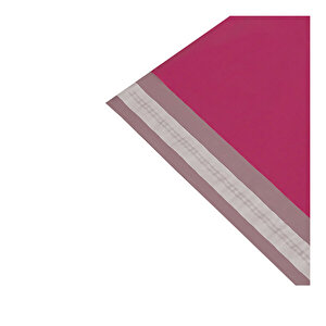Pembe Renkli Cepsiz Kargo Poşeti 35x45+5 Cm 1000 Adet
