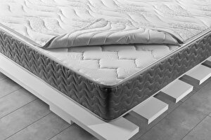 Bed02 Yıkanabilir Kılıflı Fermuarlı Herkül Yaylı Yatak 180x200 cm