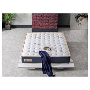 Plus Vcure Antibakteriyel Örme Kumaş Paket Yaylı, Ergonomik Yatak 140x200 cm