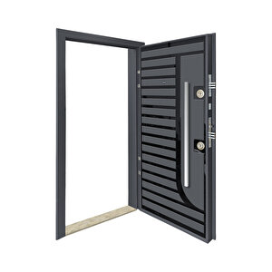 Çelik Kapı Mn-1009a Daire Kapısı , Çelik Kapı Sol