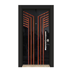 Çelik Kapı Mn-1007 Daire Kapısı , Çelik Kapı Sol