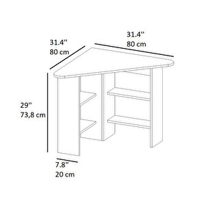 Corner Çalıma Masası Safirmeşe