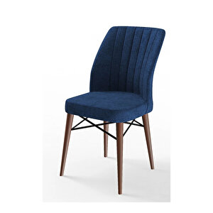 Eva Serisi, 80x132 Açılabilir Mdf Barok Ahşap Desen Mutfak Masası Ve 6 Sandalye