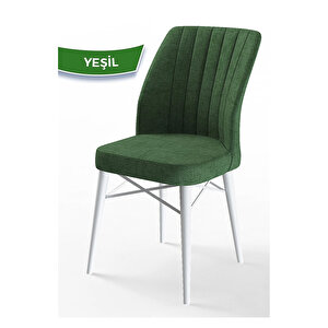 Eva Serisi, 80x132 Açılabilir Mdf Beyaz Masa,mutfak Masası Ve 4 Sandalye 1 Bench