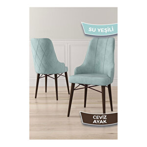 Lia Serisi, 80x132 Açılabilir Barok Ahşap Desen Mutfak Masa Takımı, 4 Sandalye