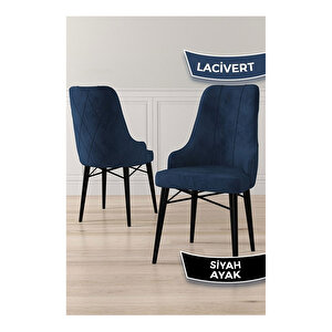 Lia Serisi, 80x132 Açılabilir Siyah Mermer Desen ,mutfak Masası Takımı, 6 Sandalye