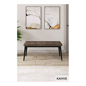 Lia Serisi, 80x132 Açılabilir Siyah Mermer Desen ,mutfak Masası Takımı, 4 Sandalye Ve 1 Bench