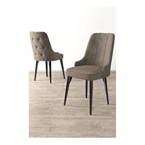 Nex Serisi, 80x132 Mdf Açılabilir Siyah Mermer Desen Masa Takımı, 4 Sandalye Gümüş Halkalı