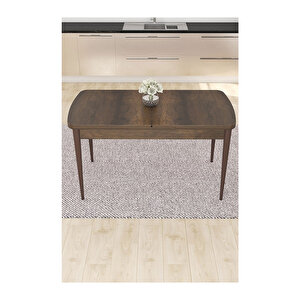 Are Serisi Açılabilir 80x132 Mdf Mutfak Masas,yemek Masası Barok Ahşap