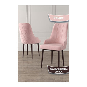 Ram Serisi, 80x132 Açılabilir Barok Ahşap Desen Mutfak Masa Takımı, 4 Sandalye