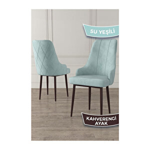 Ram Serisi, 80x132 Açılabilir Barok Ahşap Desen Mutfak Masa Takımı, 6 Sandalye