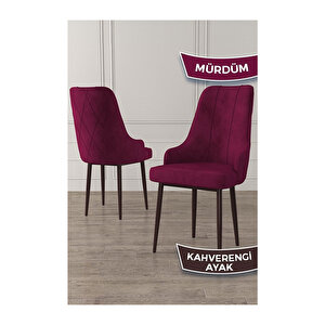 Ram Serisi, 80x132 Açılabilir Barok Ahşap Desen Mutfak Masa Takımı, 4 Sandalye Ve 1 Bench