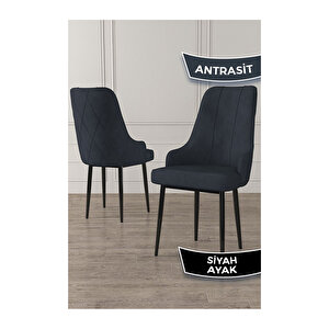 Ram Serisi, 80x132 Açılabilir Siyah Mermer Desen ,mutfak Masası Takımı, 4 Sandalye Ve 1 Bench