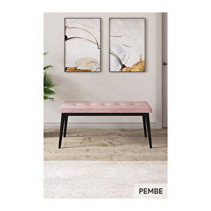 Ram Serisi, 80x132 Açılabilir Siyah Mermer Desen ,mutfak Masası Takımı, 4 Sandalye Ve 1 Bench
