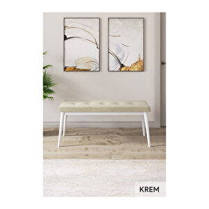 Ram Serisi, 80x132 Açılabilir Beyaz Mermer Desen ,mutfak Masası Takımı, 4 Sandalye Ve 1 Bench
